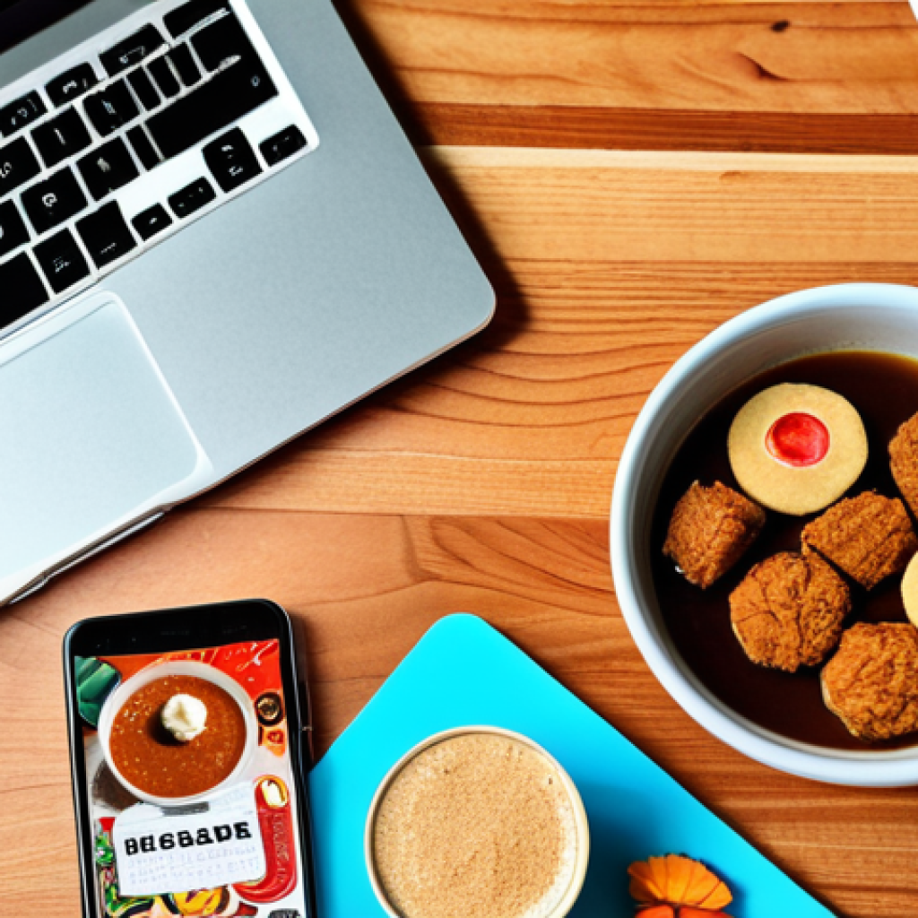 **Image Prompt:** A vibrant, eye-catching flat lay featuring a Malaysian freelancer's workspace. Include a laptop displaying a meme related to freelancer life, a cup of *kopi*, a calendar marked with deadlines, and some traditional snacks like *kuih*. The overall aesthetic should be bright and cheerful, incorporating Malaysian cultural elements.