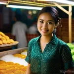 콘텐츠 제작자를 위한 창의력 향상 훈련 - **Prompt 1: "Discovering Culinary Inspiration at the Night Market"**
    A vibrant, medium-shot phot...